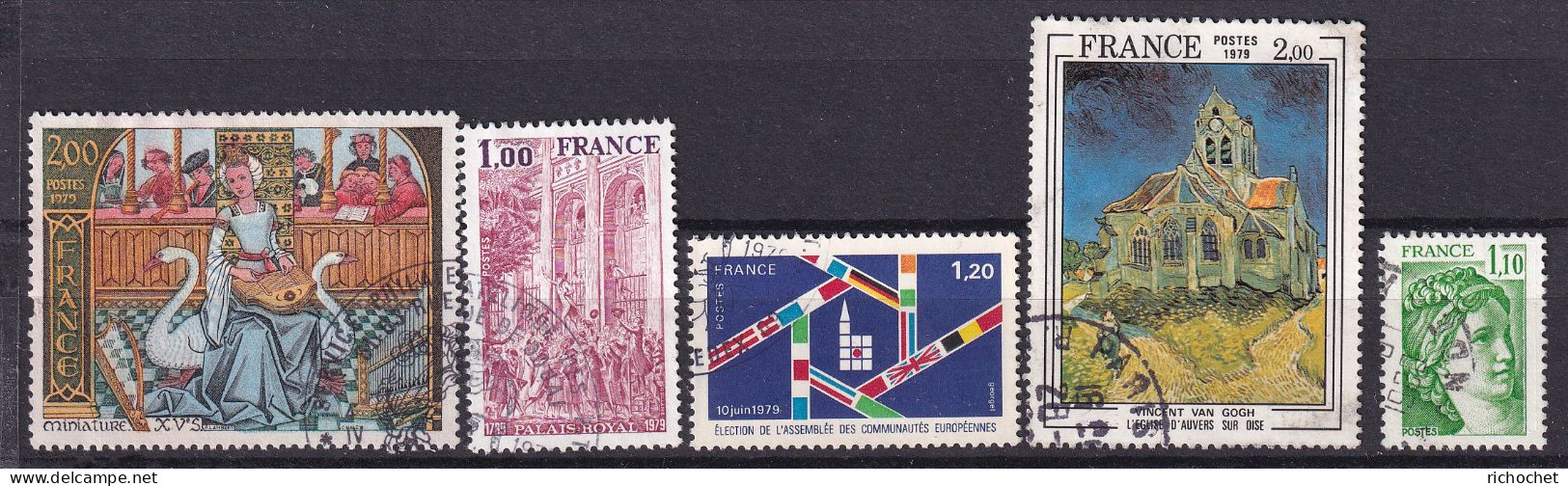 France   2033 + 2049 + 2050 + 2057 + 2062  ° - Used Stamps
