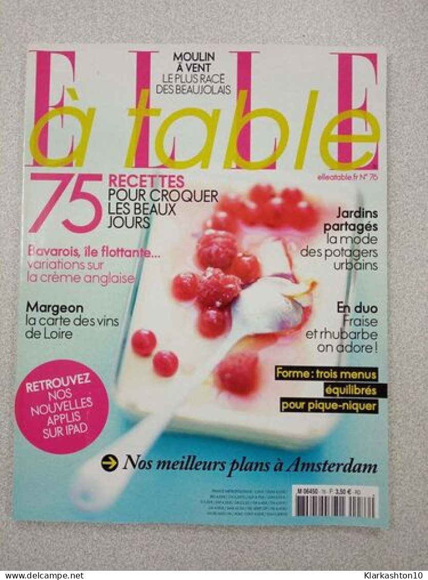 Elle à Table N°76 - Sin Clasificación