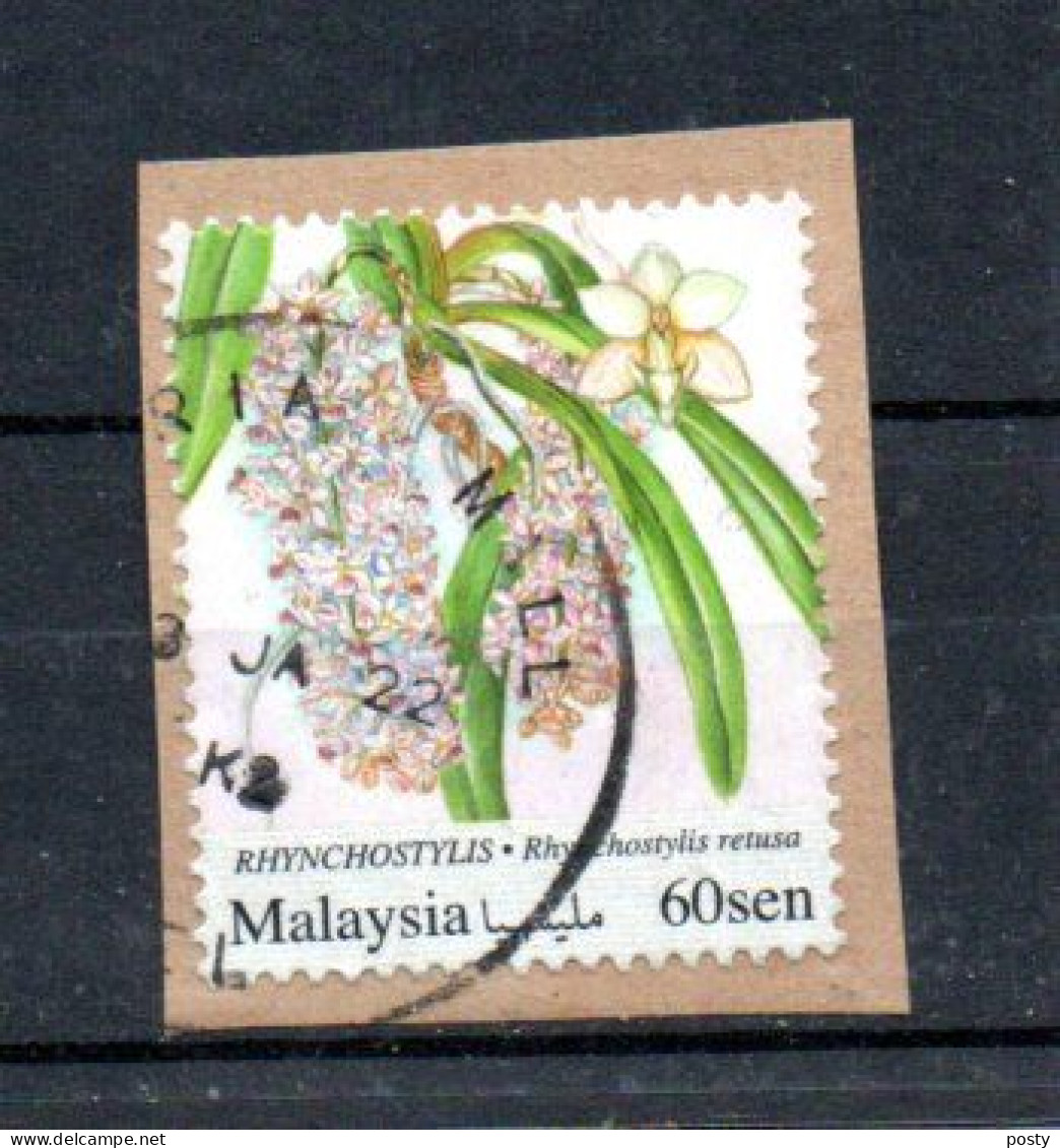 MALAISIE - MALAYSIA - FLEURS - FLOWERS - RHYNCHOSTYLIS - 2018 - Used / Unstucked - Oblitéré - Used - 60 - - Malaysia (1964-...)
