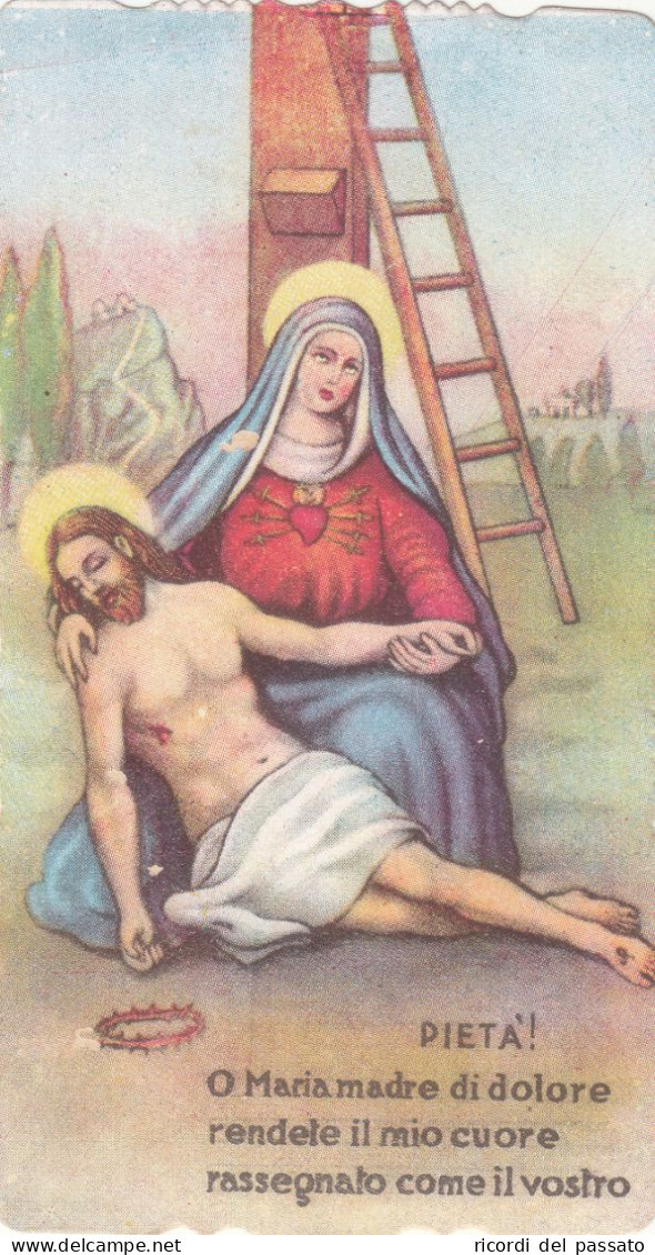 Santino Fustellato Maria Ss.addolorata - Devotion Images