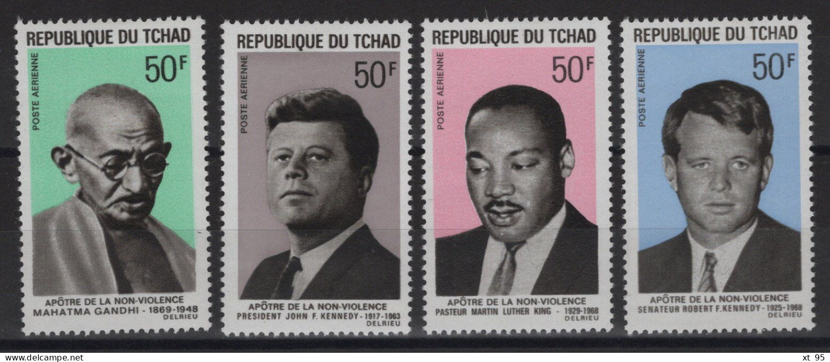 Tchad - PA N°56 à 59 - * Neufs Avec Trace De Charniere - Cote 6€ - Tchad (1960-...)