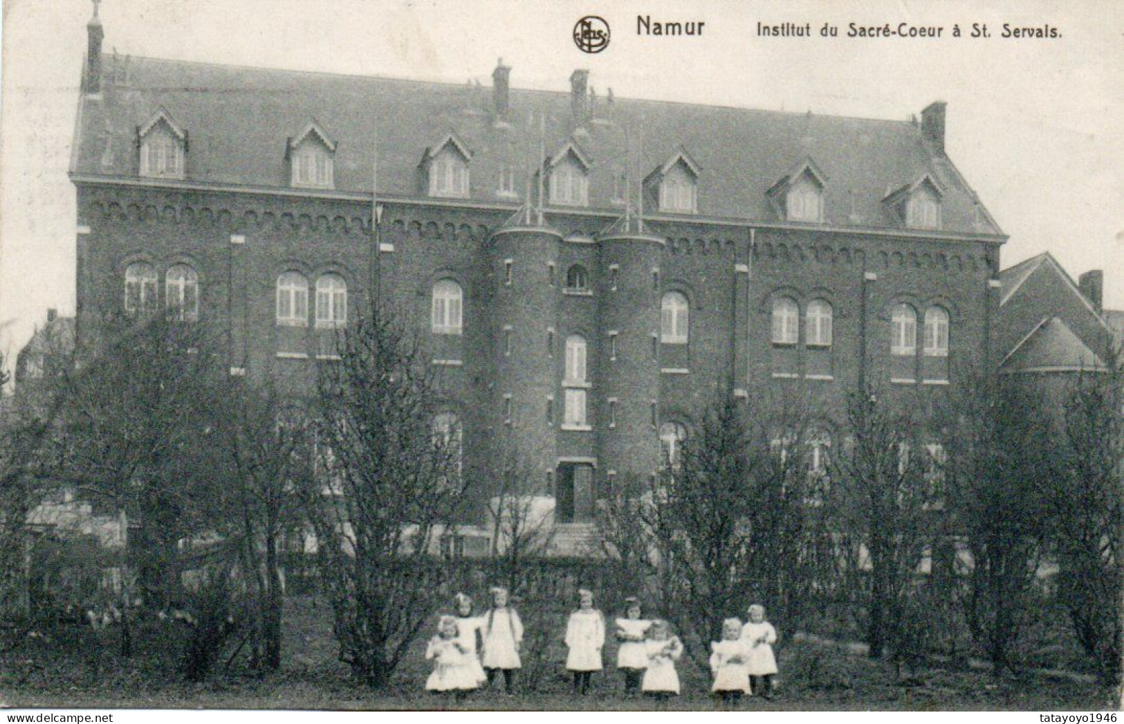 Namur St Servais  Institut Du Sacré Coeur Voyagé Animée En 1928 - La Bruyère