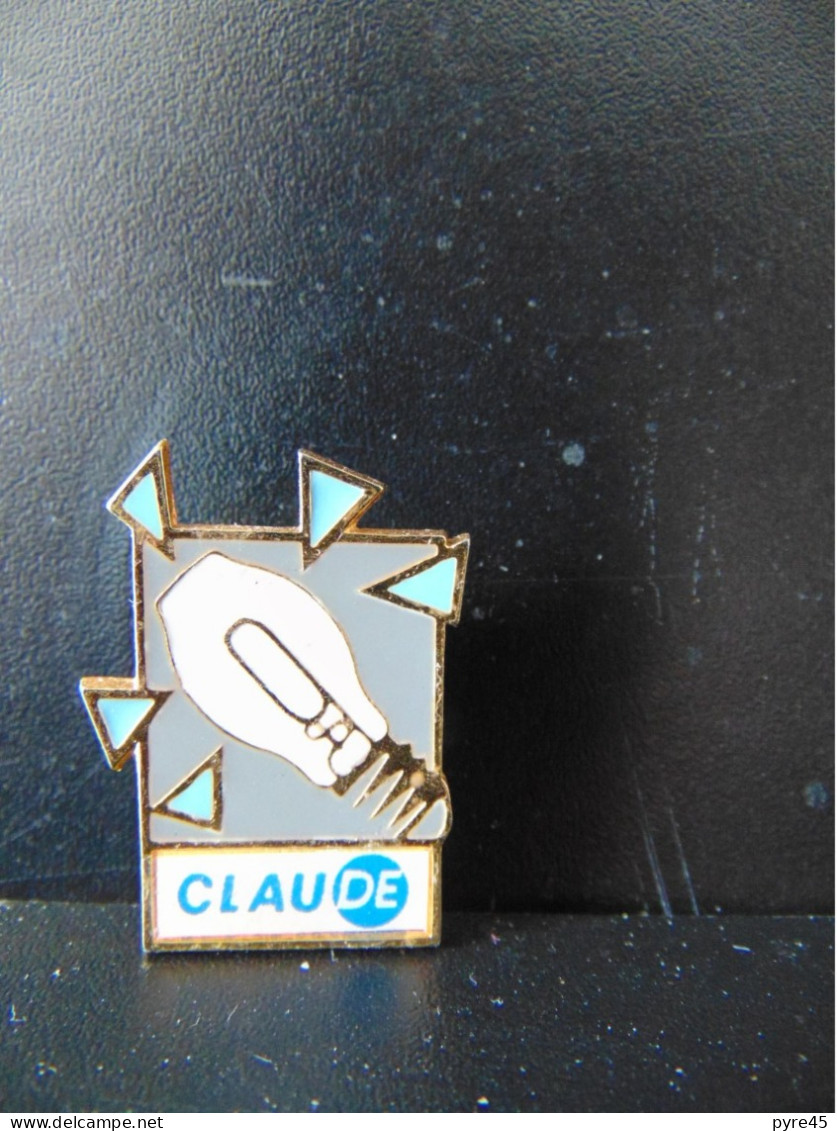 Pin's " Claude " - Trademarks