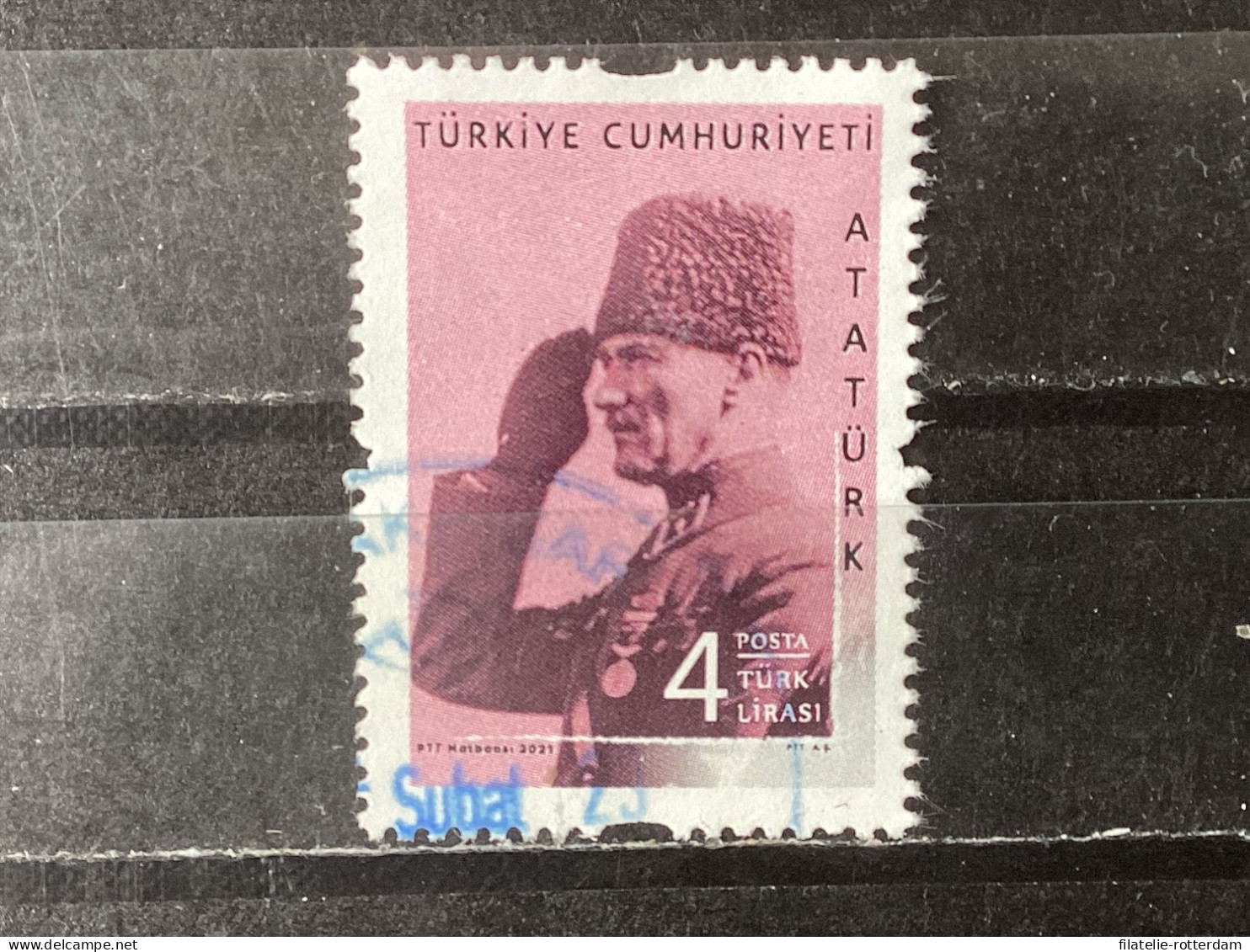 Turkey / Turkije - Ataturk (4) 2021 - Used Stamps