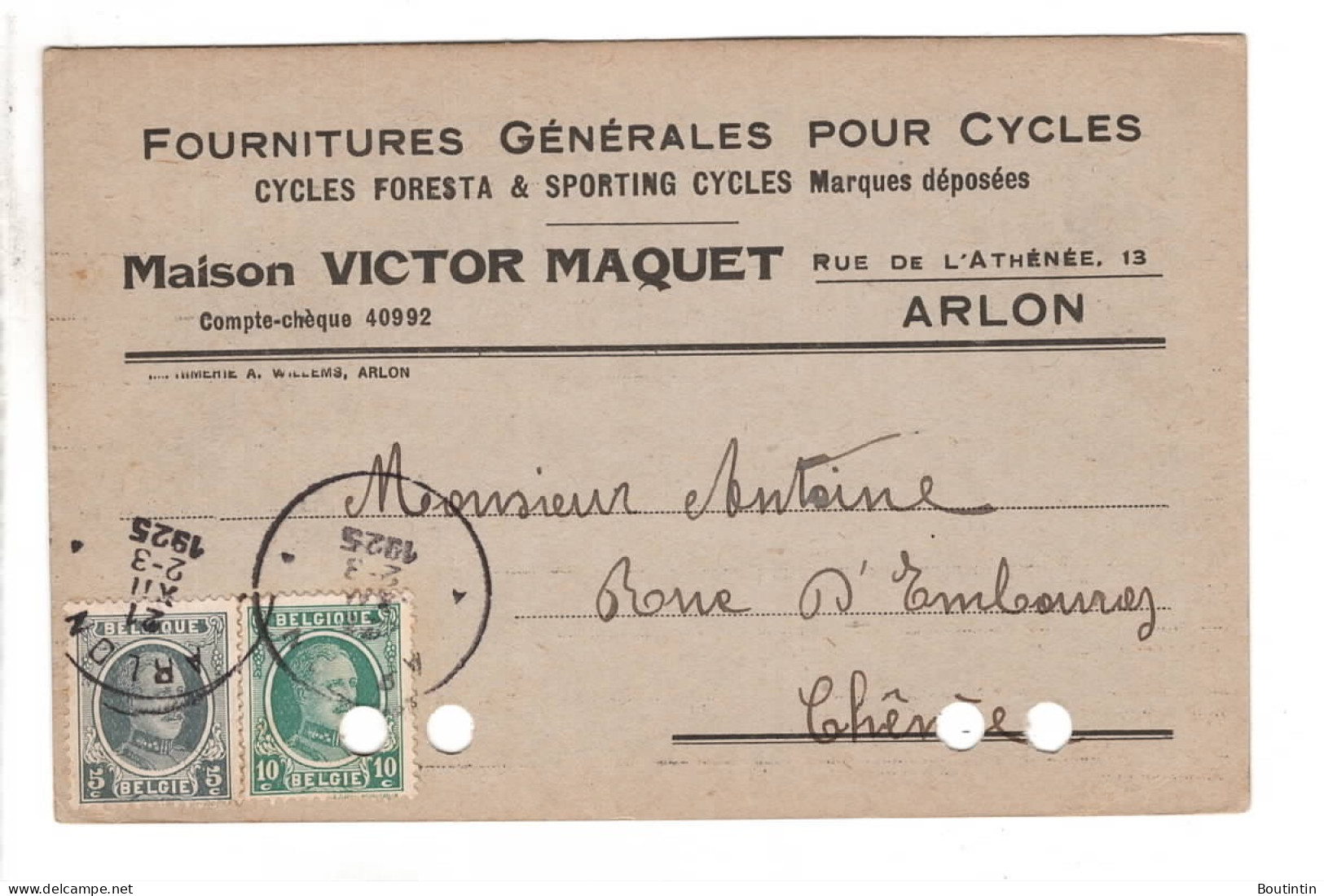 Arlon Fournitures Pour Cycles - Arlon