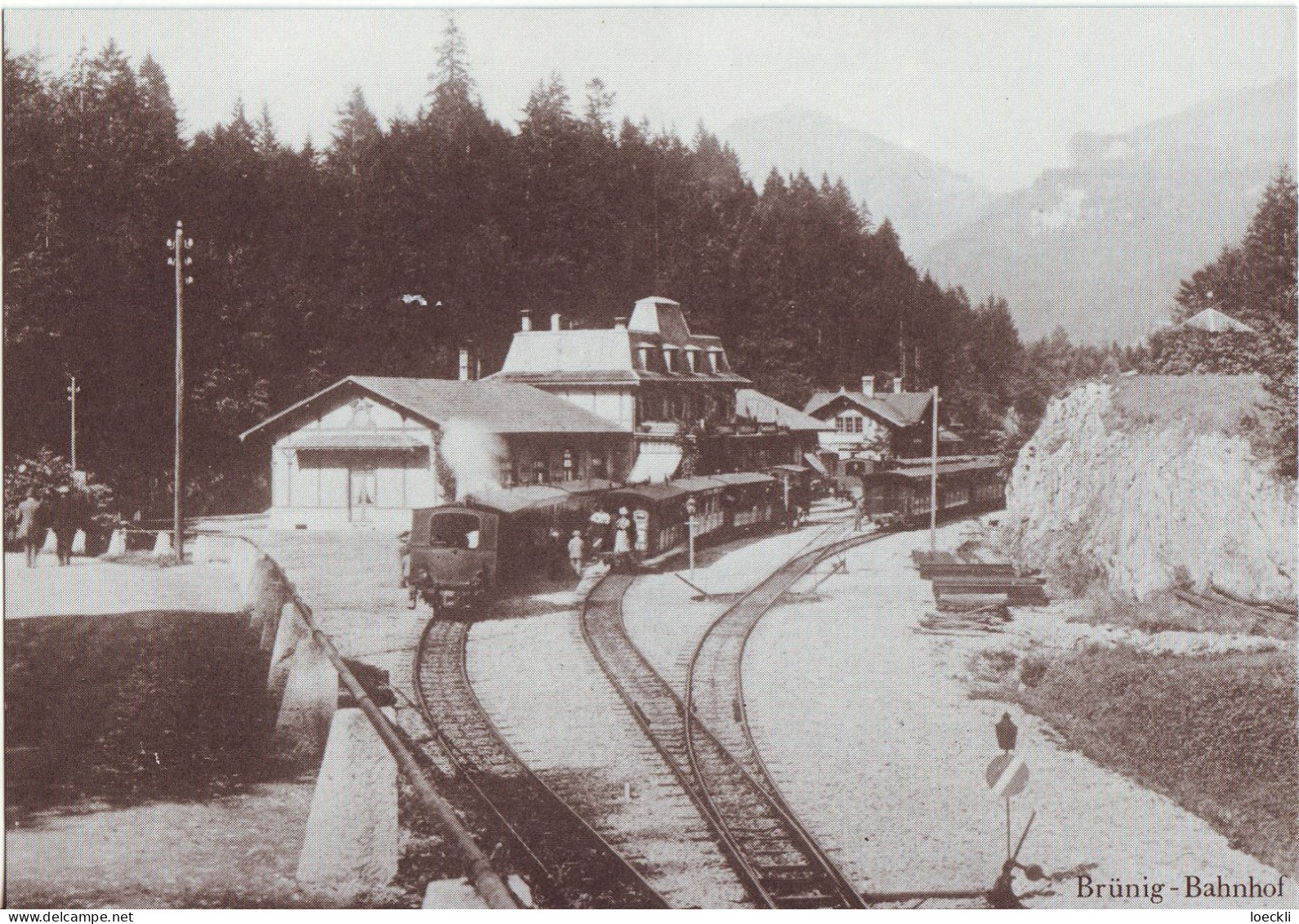 Bahnhof Brünig/Train Station Brünig - Brienz