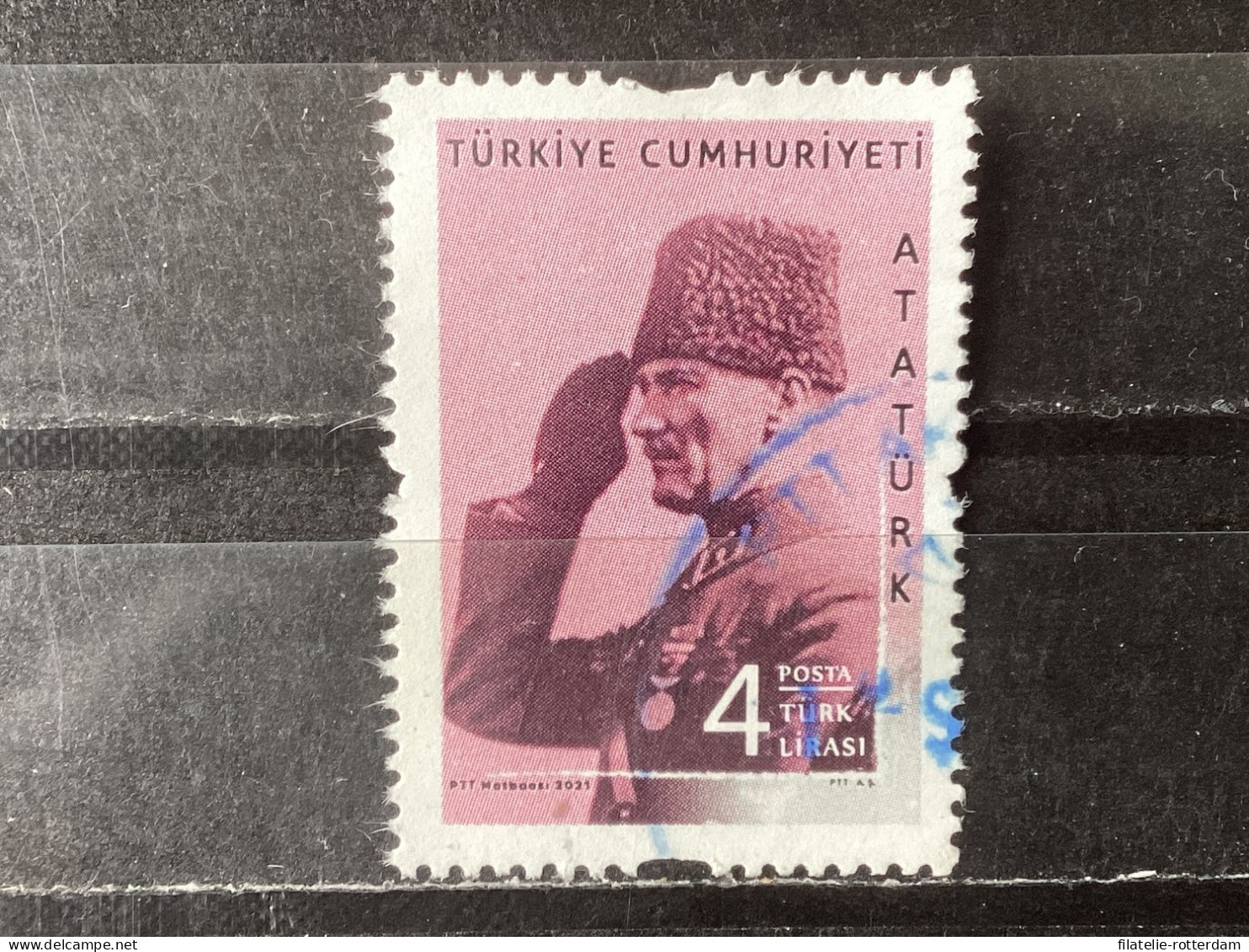 Turkey / Turkije - Ataturk (4) 2021 - Used Stamps