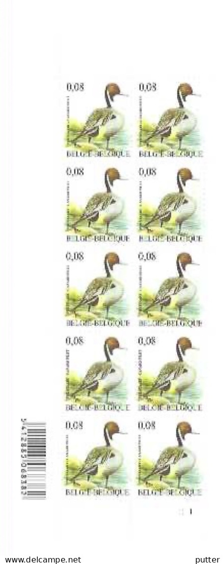 BE Buzin 26 Kleine Velletjes 10z Minder Dan Postprijs - MNH **- Zie Beschrijving ! - 1985-.. Birds (Buzin)