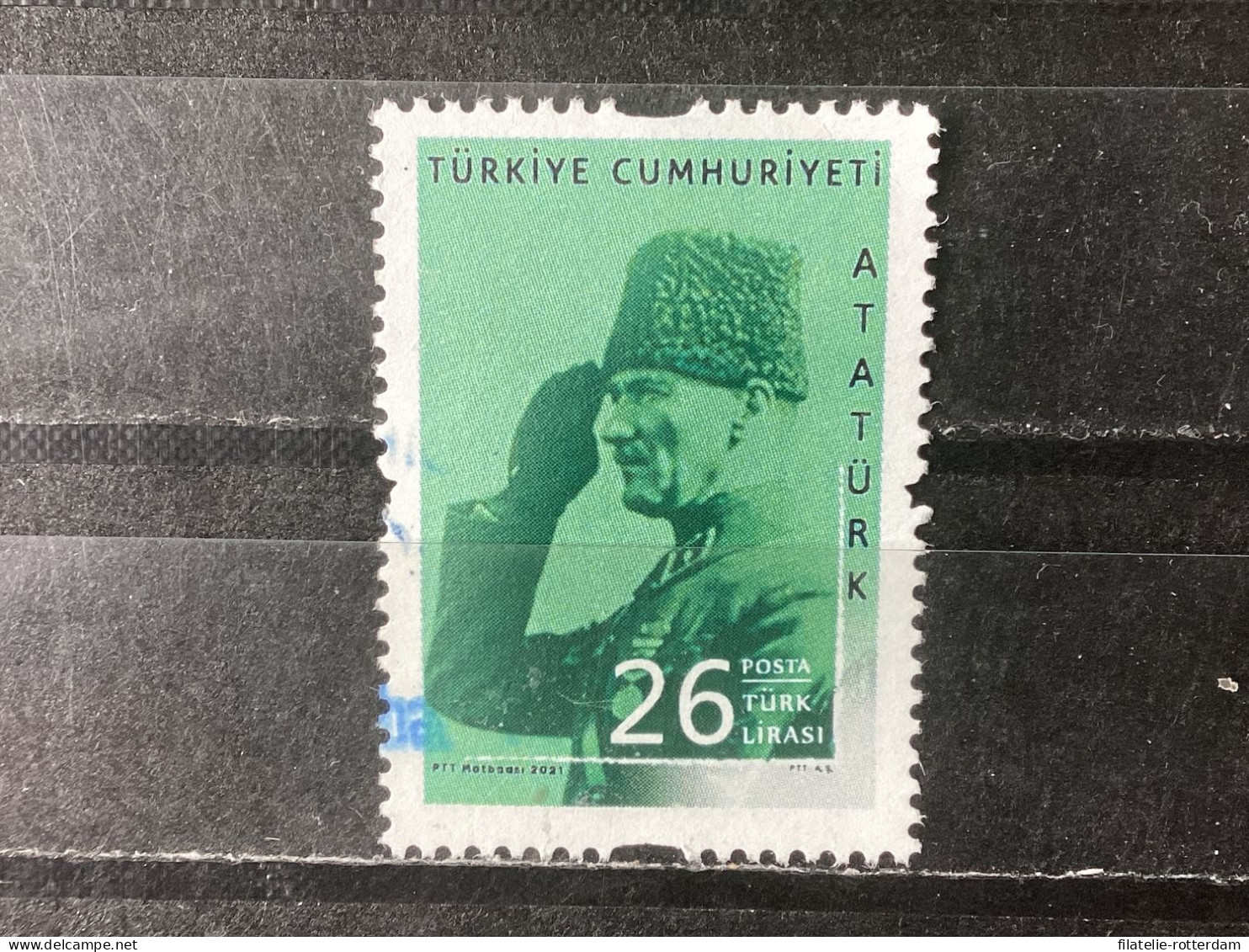 Turkey / Turkije - Ataturk (26) 2021 - Oblitérés