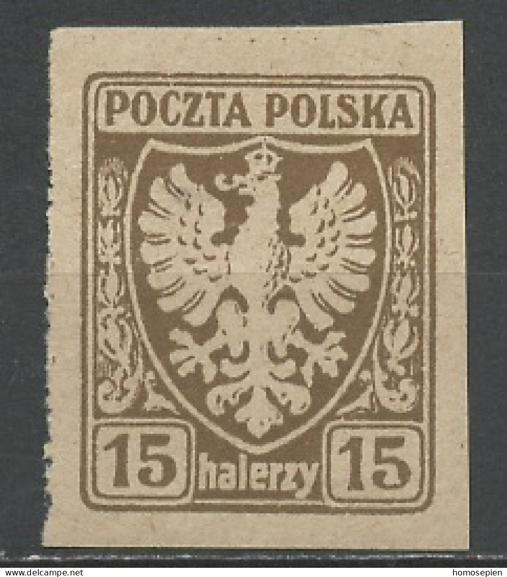 Pologne - Poland - Polen 1919 Y&T N°141 - Michel N°59 *** - 15h Aigle National - Neufs