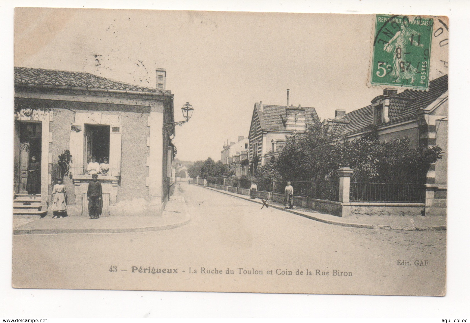 PERIGUEUX    24  DORDOGNE PERIGORD   LA RUCHE DU TOULON ET COIN DE LA RUE BIRON - Périgueux