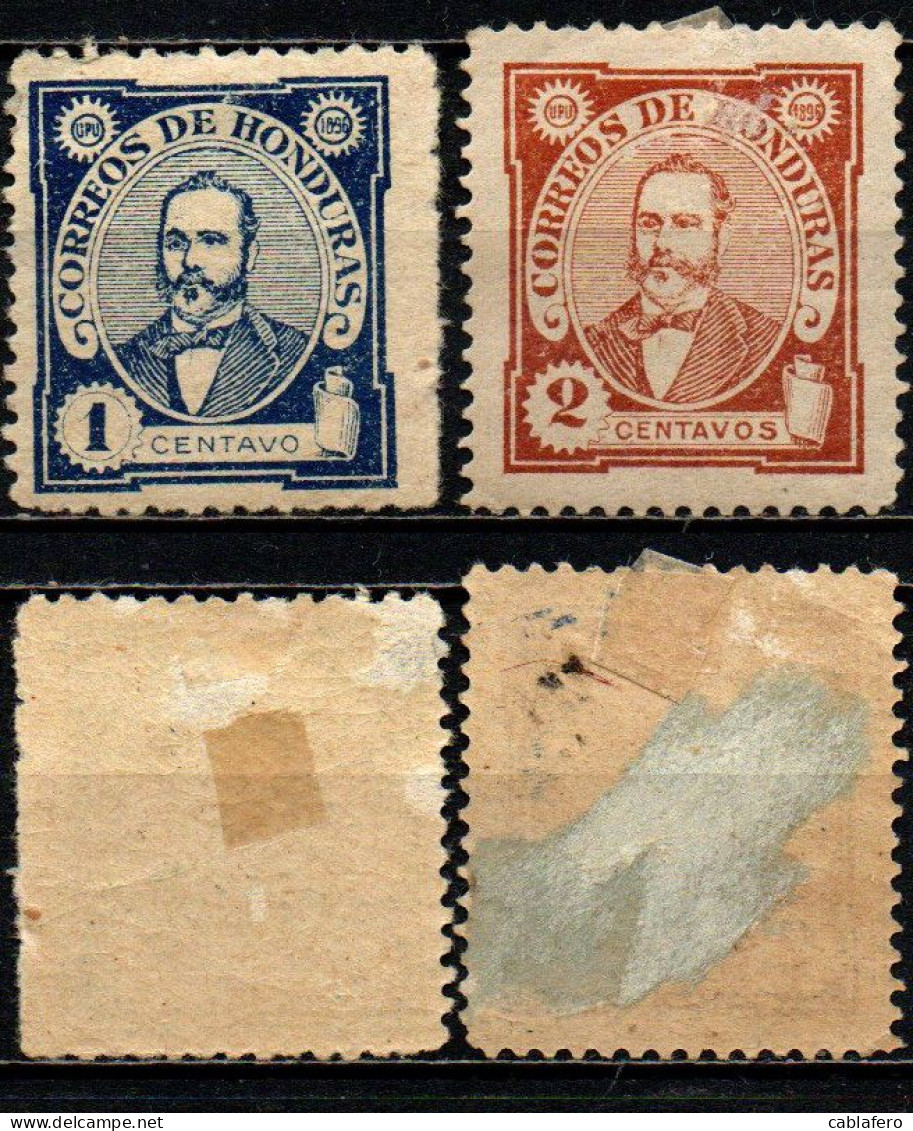 HONDURAS - 1896 - PRESIDENTE CELIO ARIAS - MH - Honduras