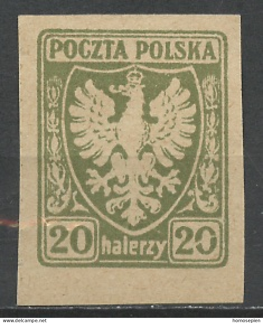Pologne - Poland - Polen 1919 Y&T N°142 - Michel N°60 *** - 20h Aigle National - Unused Stamps