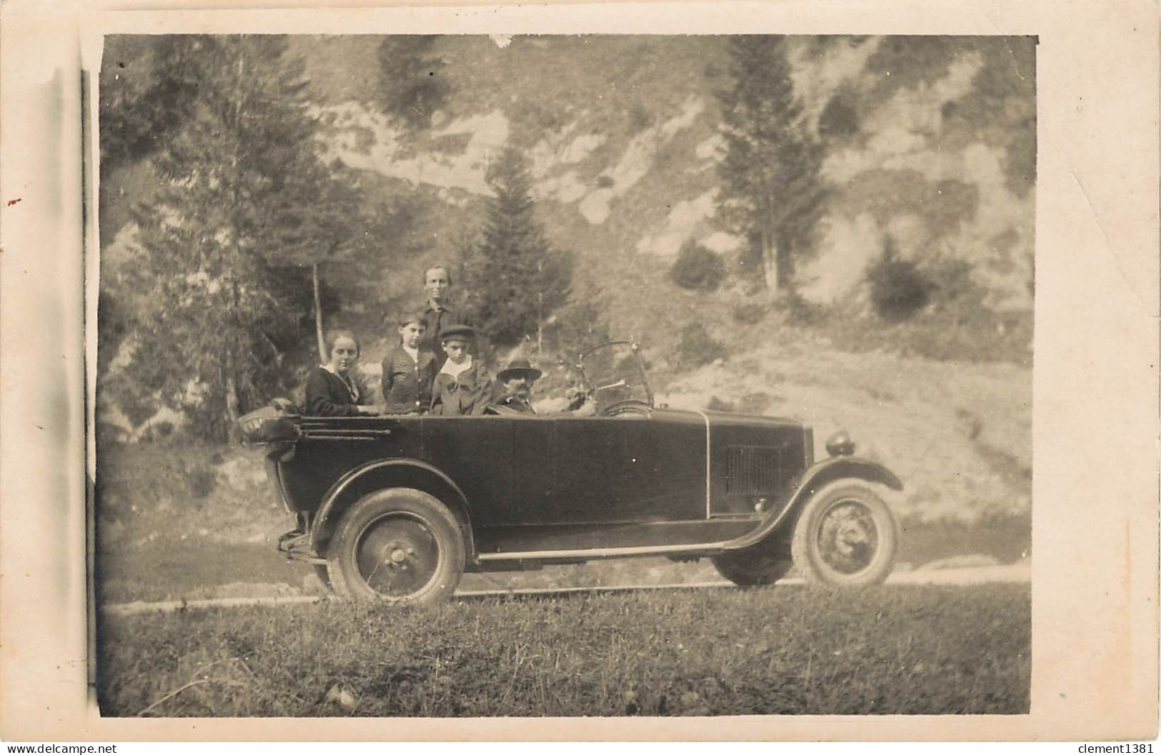 Voiture Automobile Carte Photo MATHIS Type P 1922 - Passenger Cars