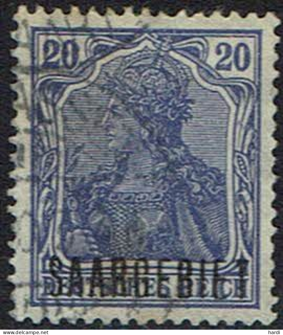 Saargebiet 1920, MiNr 35, Gestempelt - Unused Stamps