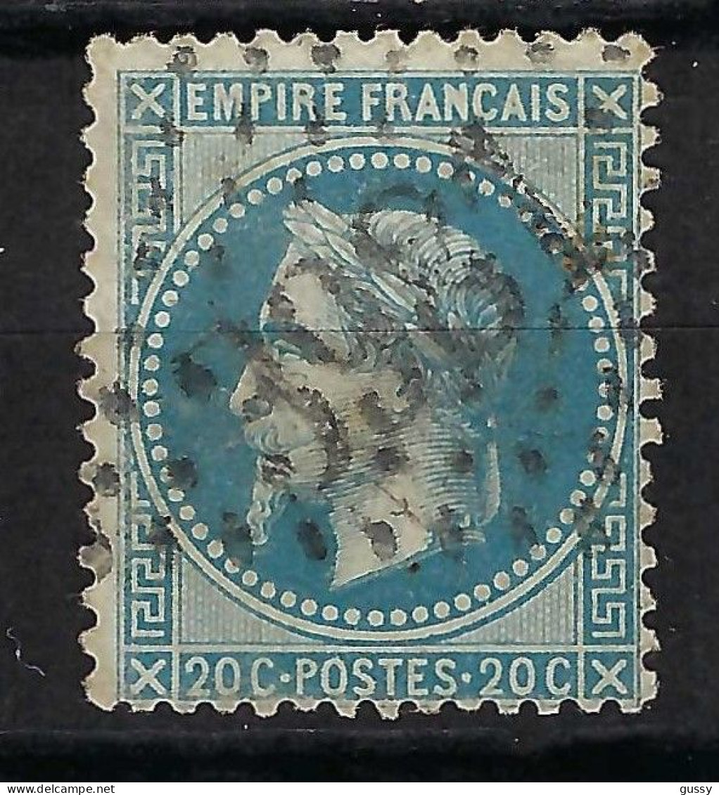 FRANCE Classique, B Obl. GC Des Villes Sur TP Isolés: GC 3981 (TOULON-S-MER,1) Sur Y&T 29A - 1863-1870 Napoleon III With Laurels