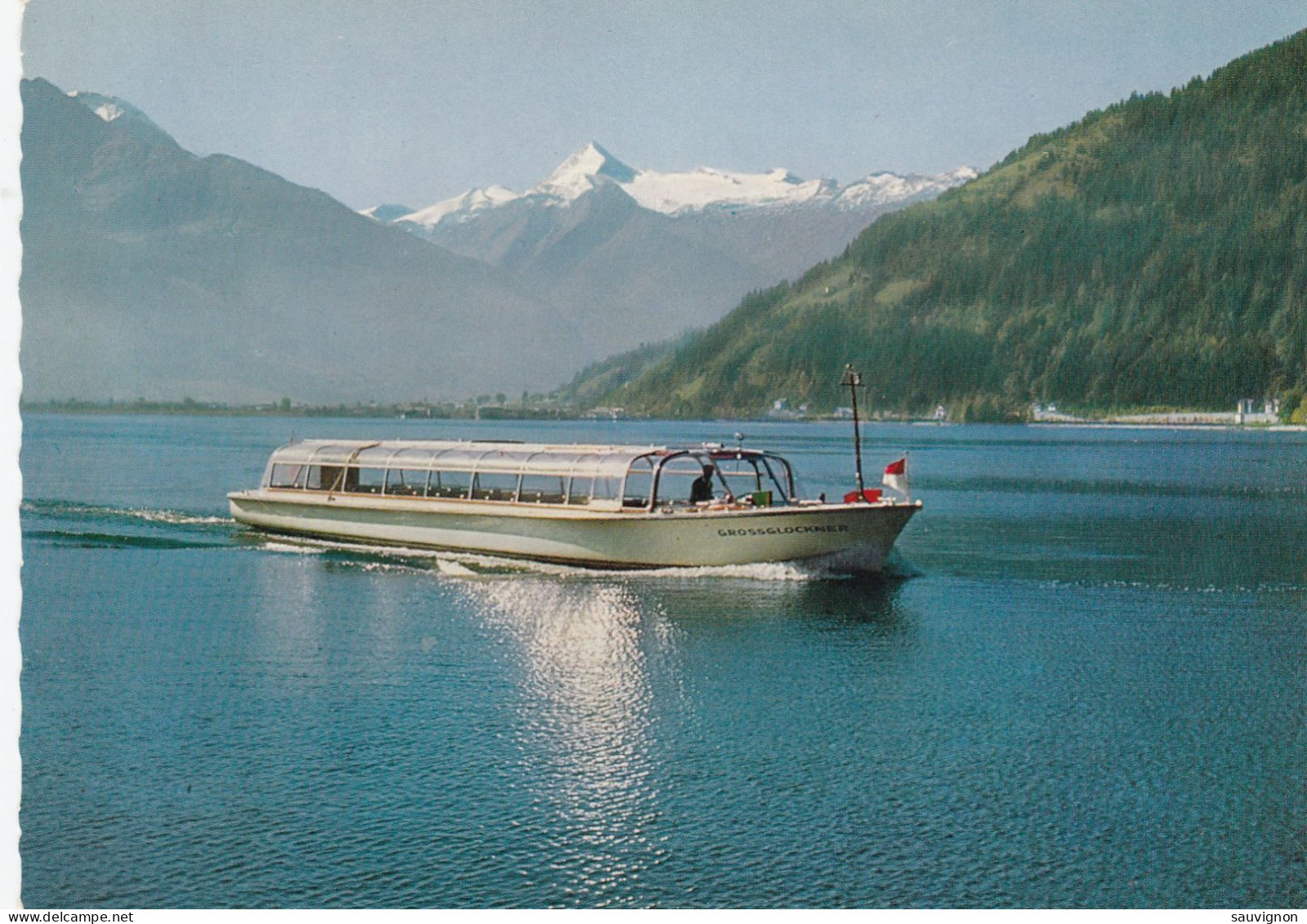 ZELL AM SEE. Zeller See. Rundfahrtboot "Großglockner", Um 1968 - Zell Am See