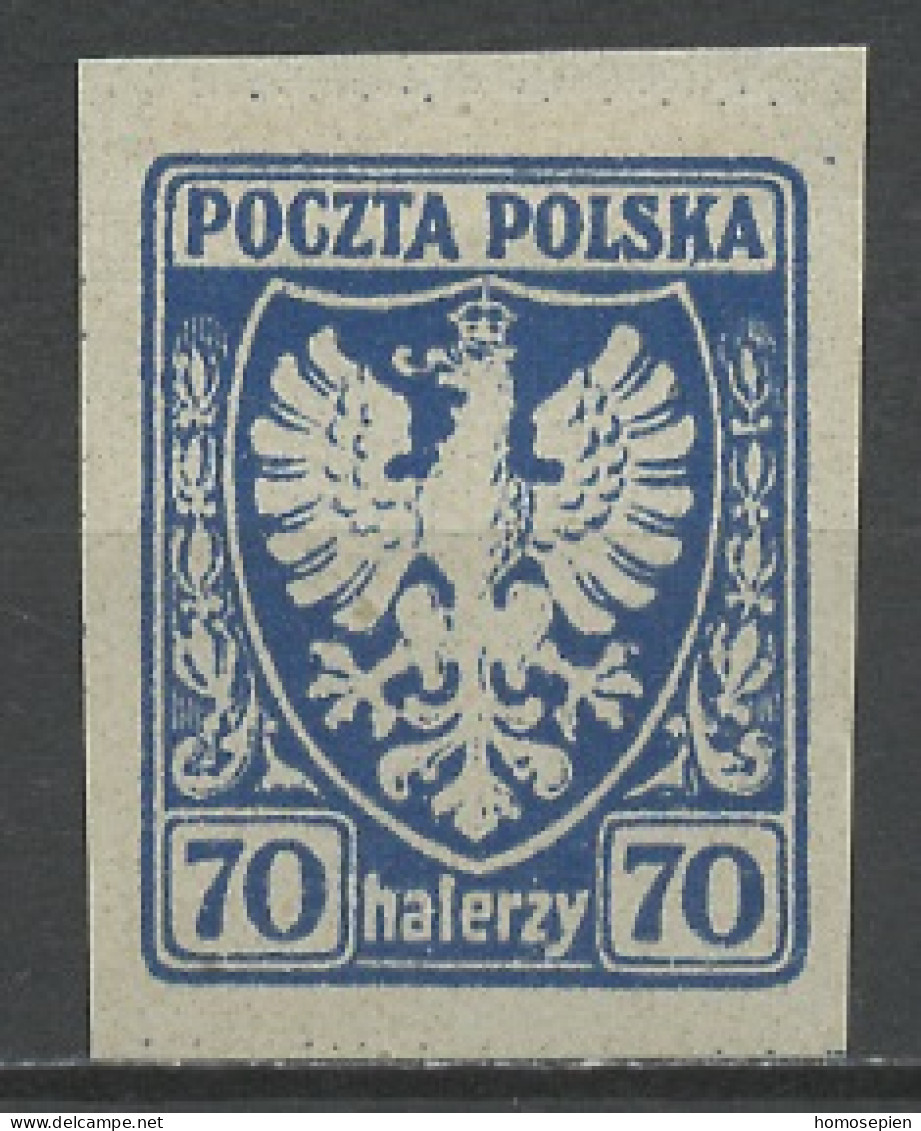 Pologne - Poland - Polen 1919 Y&T N°145 - Michel N°63 *** - 70h Aigle National - Unused Stamps