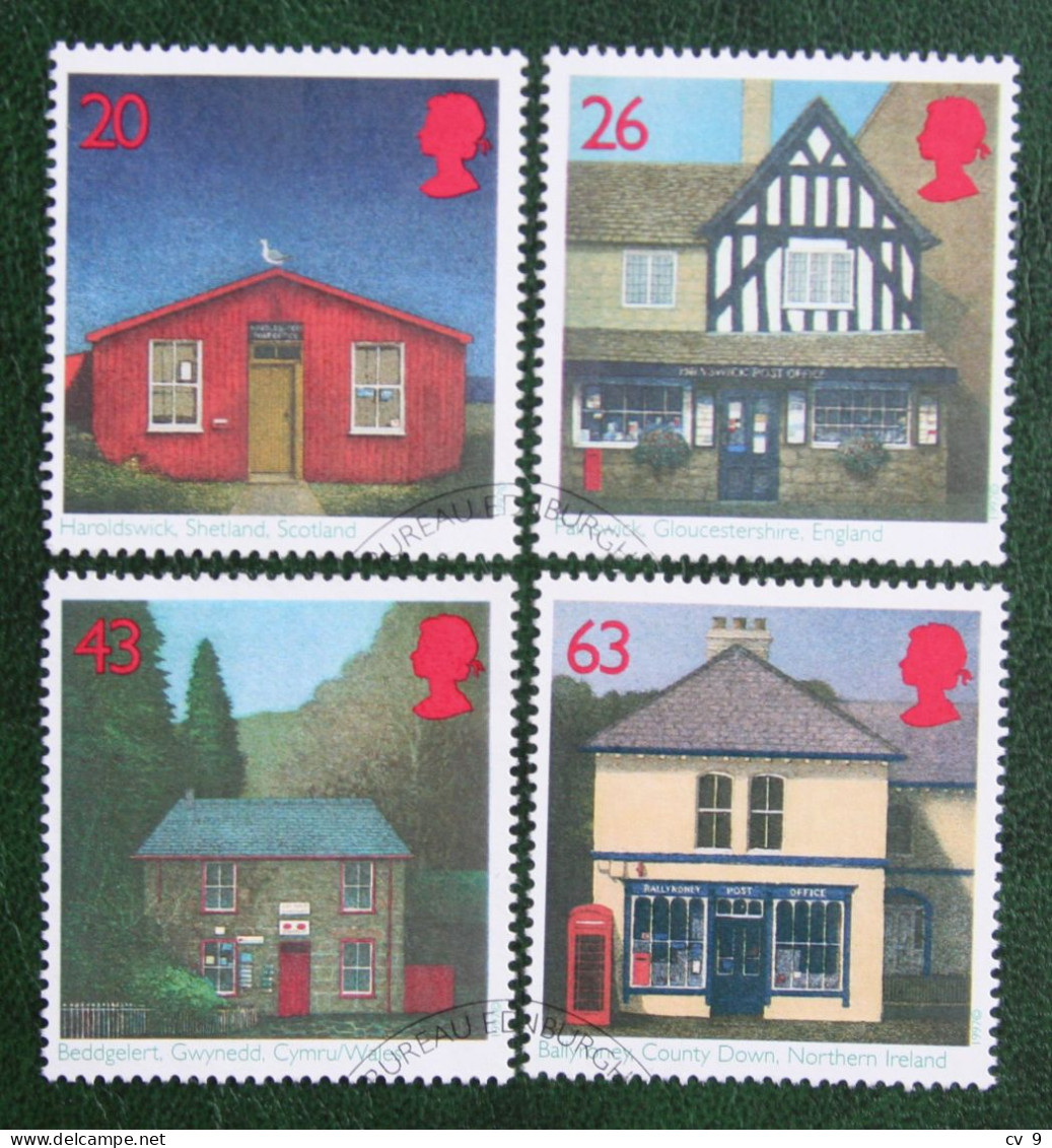 Post Offices (Mi 1705-1708) 1997 Used Gebruikt Oblitere ENGLAND GRANDE-BRETAGNE GB GREAT BRITAIN - Used Stamps