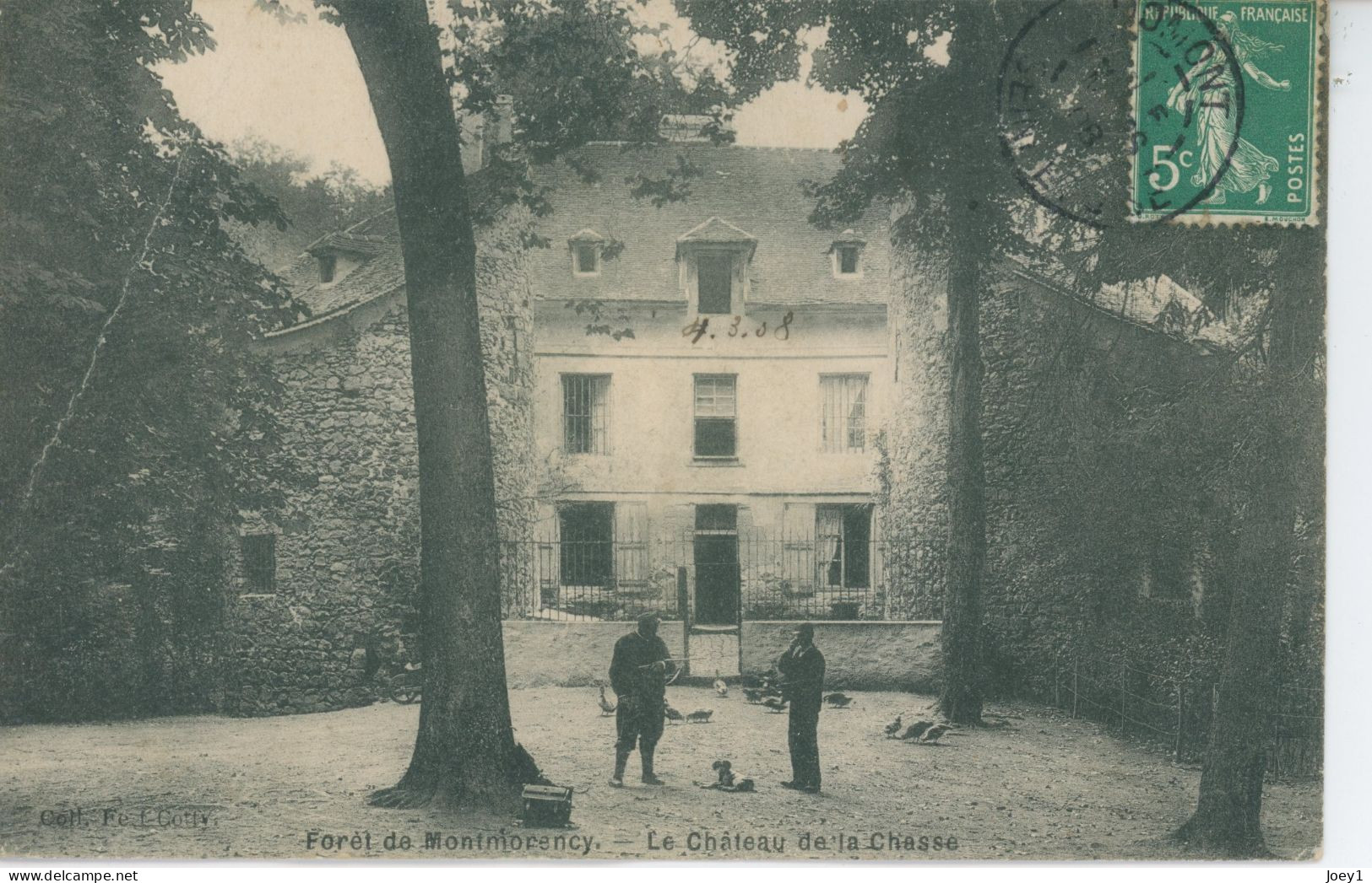CPA Château De La Chasse Forêt De Montmorency - Saint-Prix