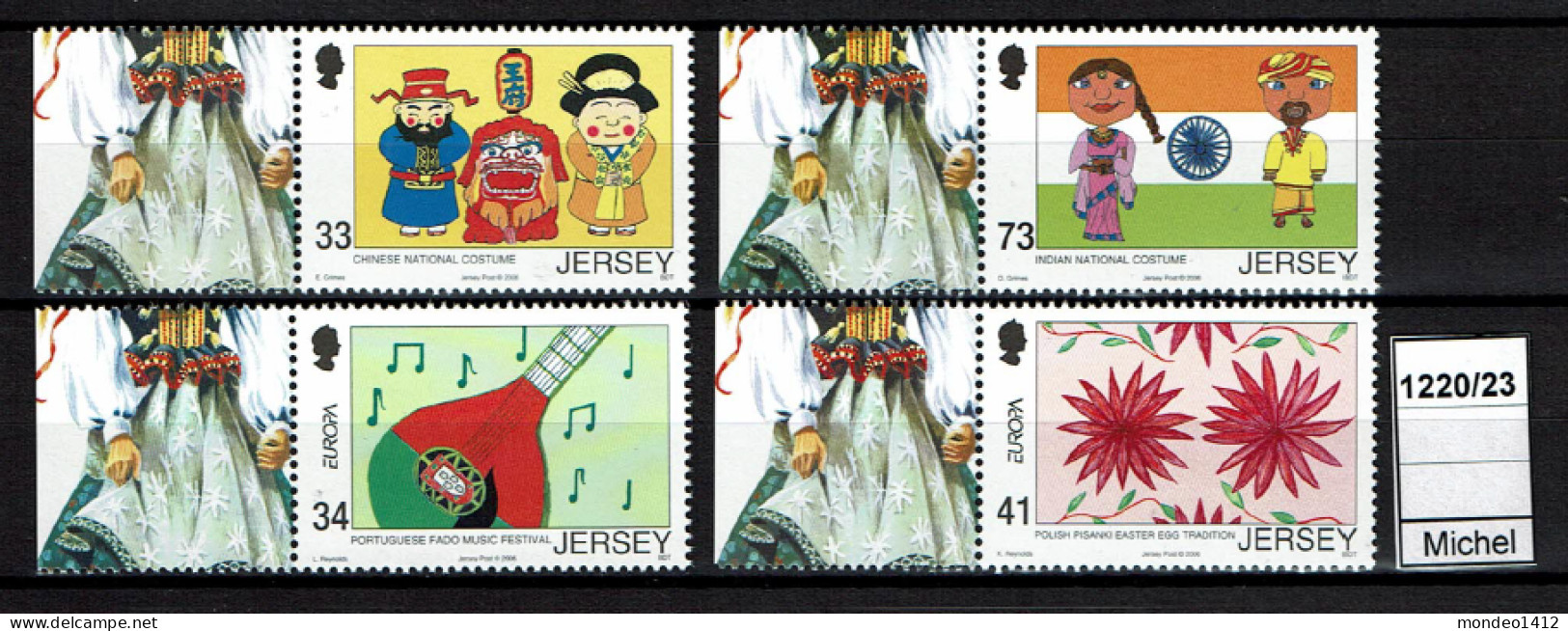 Jersey - 2006 - MNH - EUROPA Stamps - Integration Through The Eyes Of Young People - Jersey