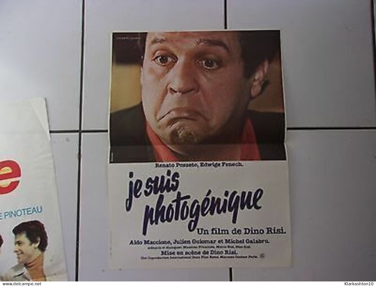 Affiche 55 X 40 Cms Film JE SUIS PHOTOGENIQUE Edwige Fenech Dino Risi - Plakate