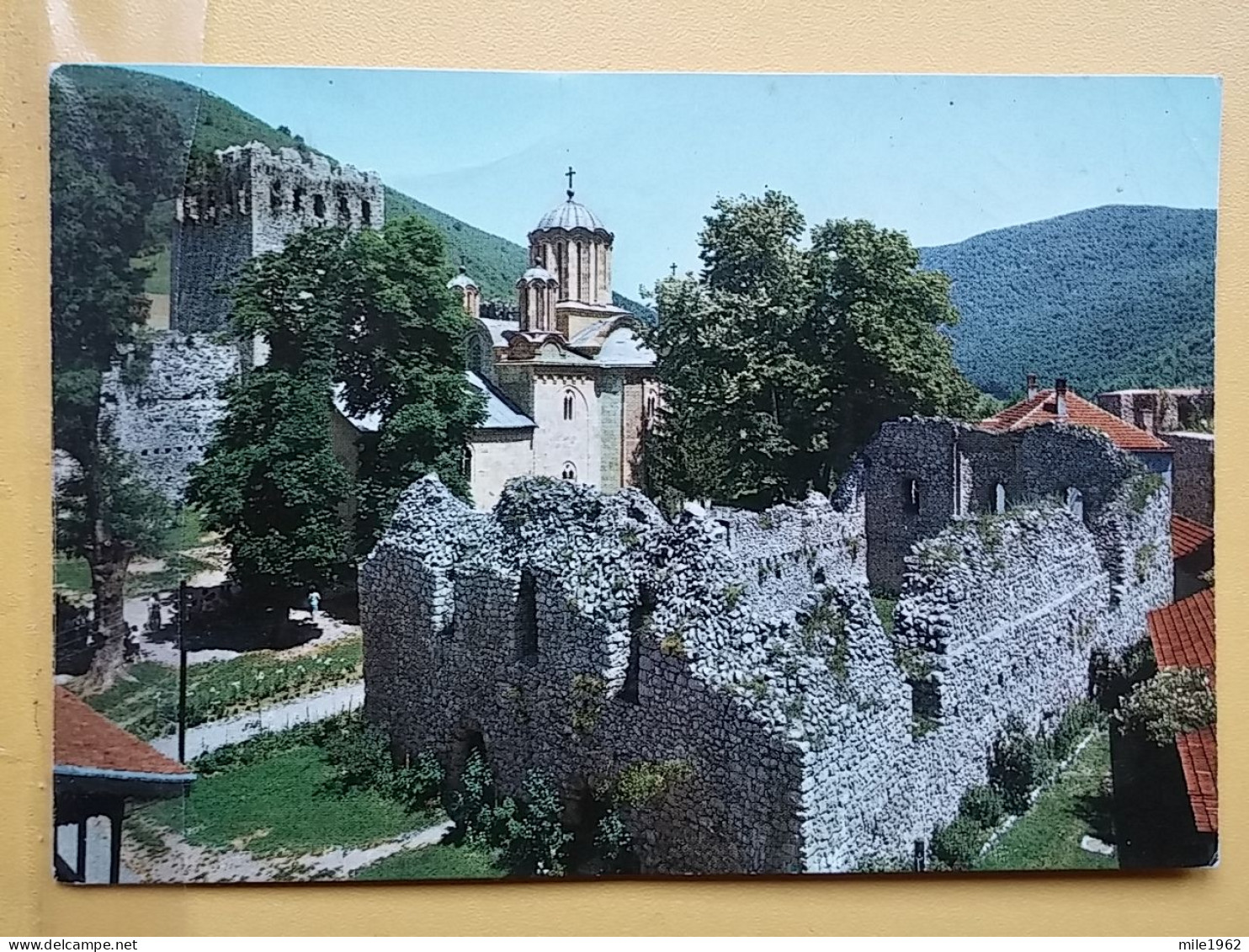 KOV 515-52 - SERBIA, ORTHODOX MONASTERY MANASIJA - Servië