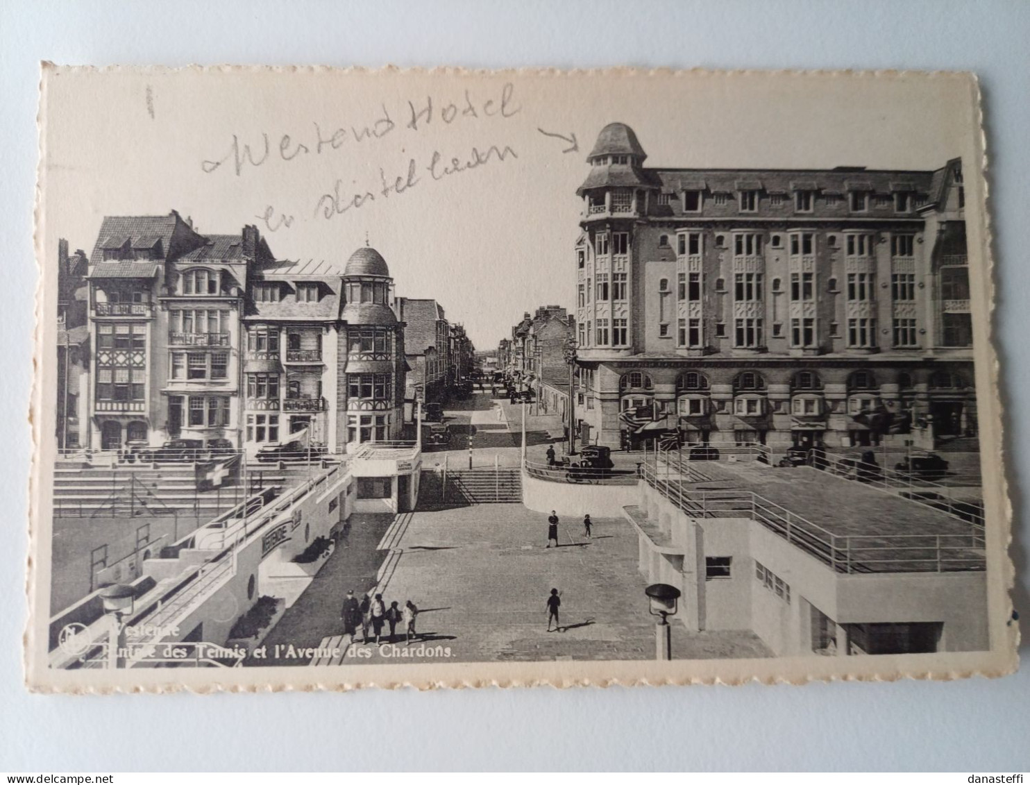 WESTENDE  ENTREE DES TENNIS ET L AVENUE DES CHARDONS - Westende