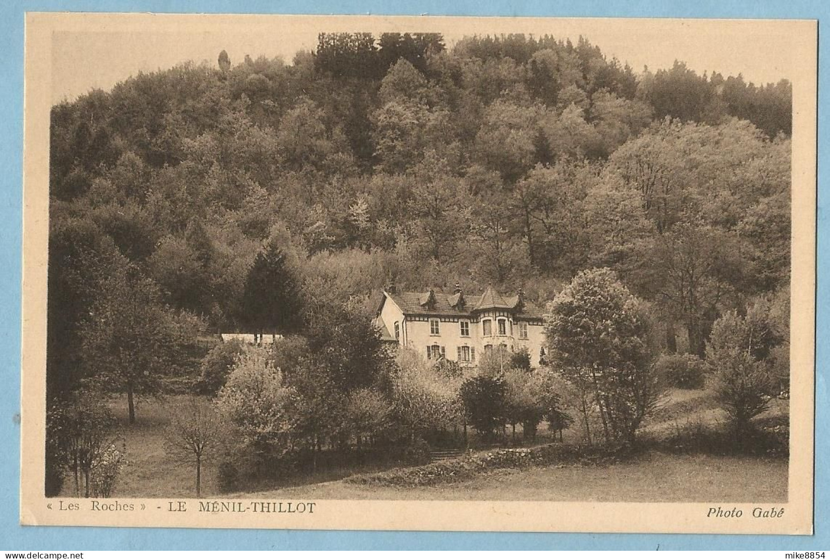 TH0466   CPA  LE MENIL-THILLOT  (Vosges)  "Les Roches"  Maurice HANS - Tissage Mécanique   ++++++++++++++ - Other & Unclassified