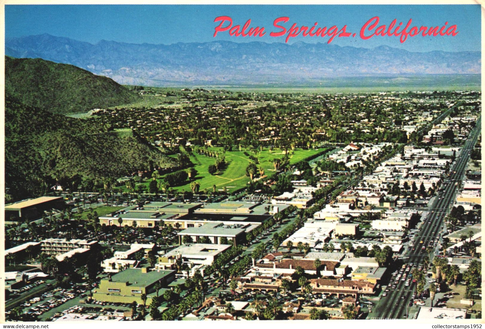 PALM SPRINGS, CALIFORNIA, ARCHITECTURE, UNITED STATES, POSTCARD - Palm Springs