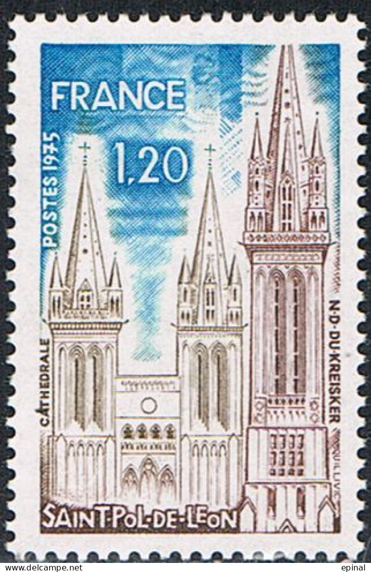 FRANCE : N° 1808 ** (Saint-Pol-de-Léon) - PRIX FIXE - - Unused Stamps