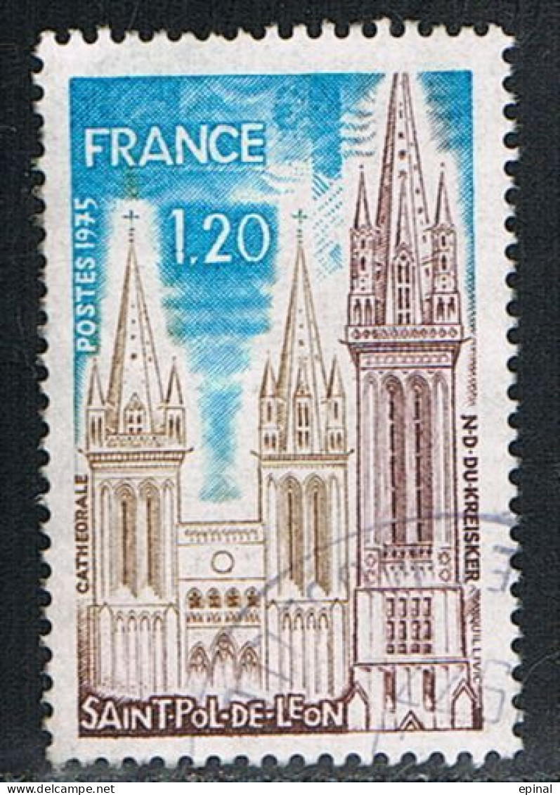 FRANCE : N° 1808 Oblitéré (Saint-Pol-de-Léon) - PRIX FIXE - - Gebraucht