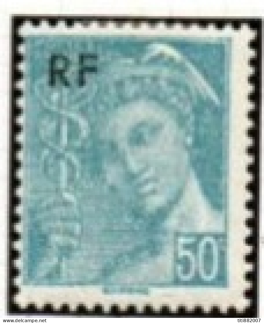 FRANCE    -   1944 .  Y&T N° 660 *.  Trait Horizontal + Neige - Unused Stamps