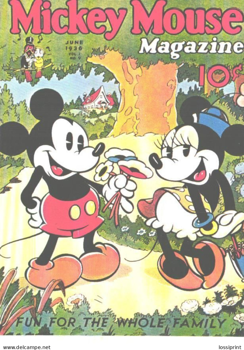 Disney, Mickey Mouse Magazine Advertising - Otros & Sin Clasificación