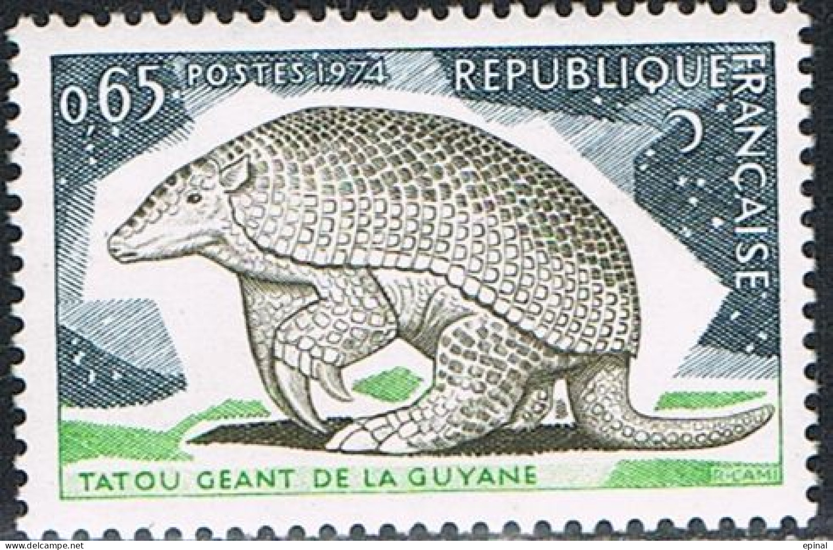 FRANCE : N° 1819 ** (Tatou Géant De Guyane) - PRIX FIXE - - Unused Stamps