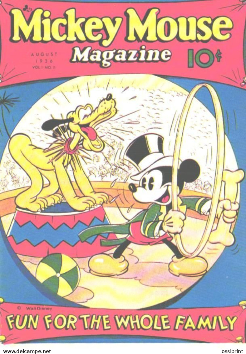 Disney, Mickey Mouse Magazine Advertising - Altri & Non Classificati
