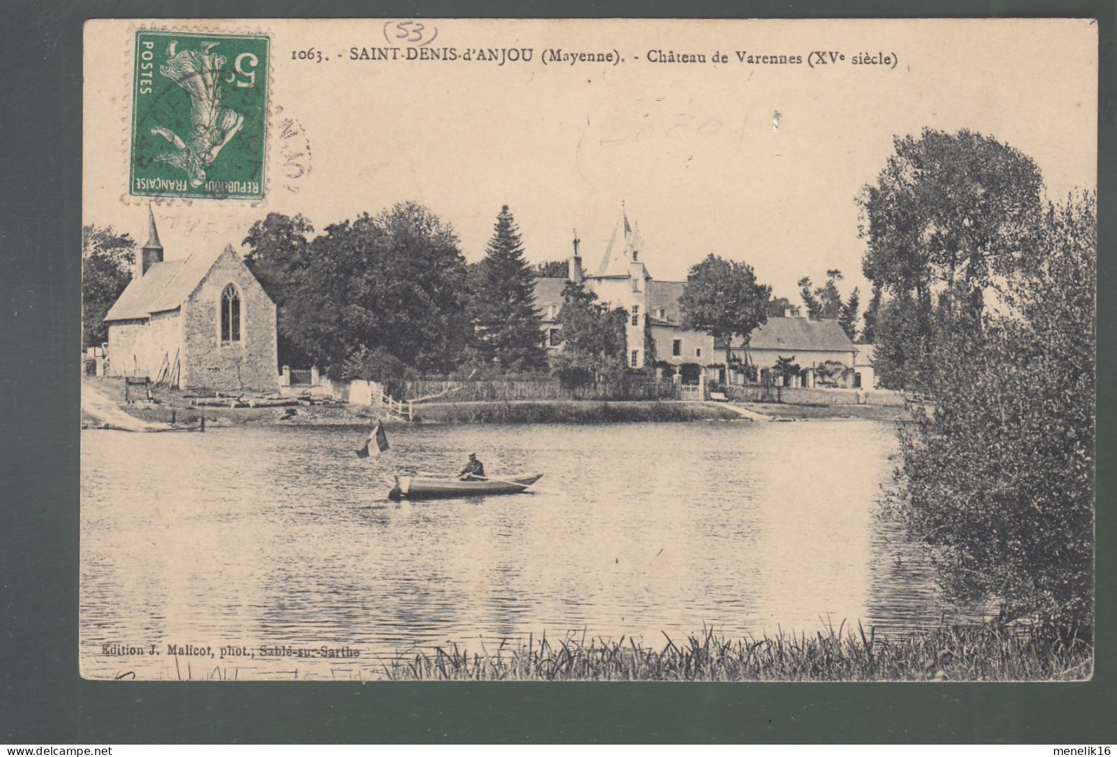 CP - 53 - Saint-Denis-d'Anjou - Château De Varennes - Other & Unclassified