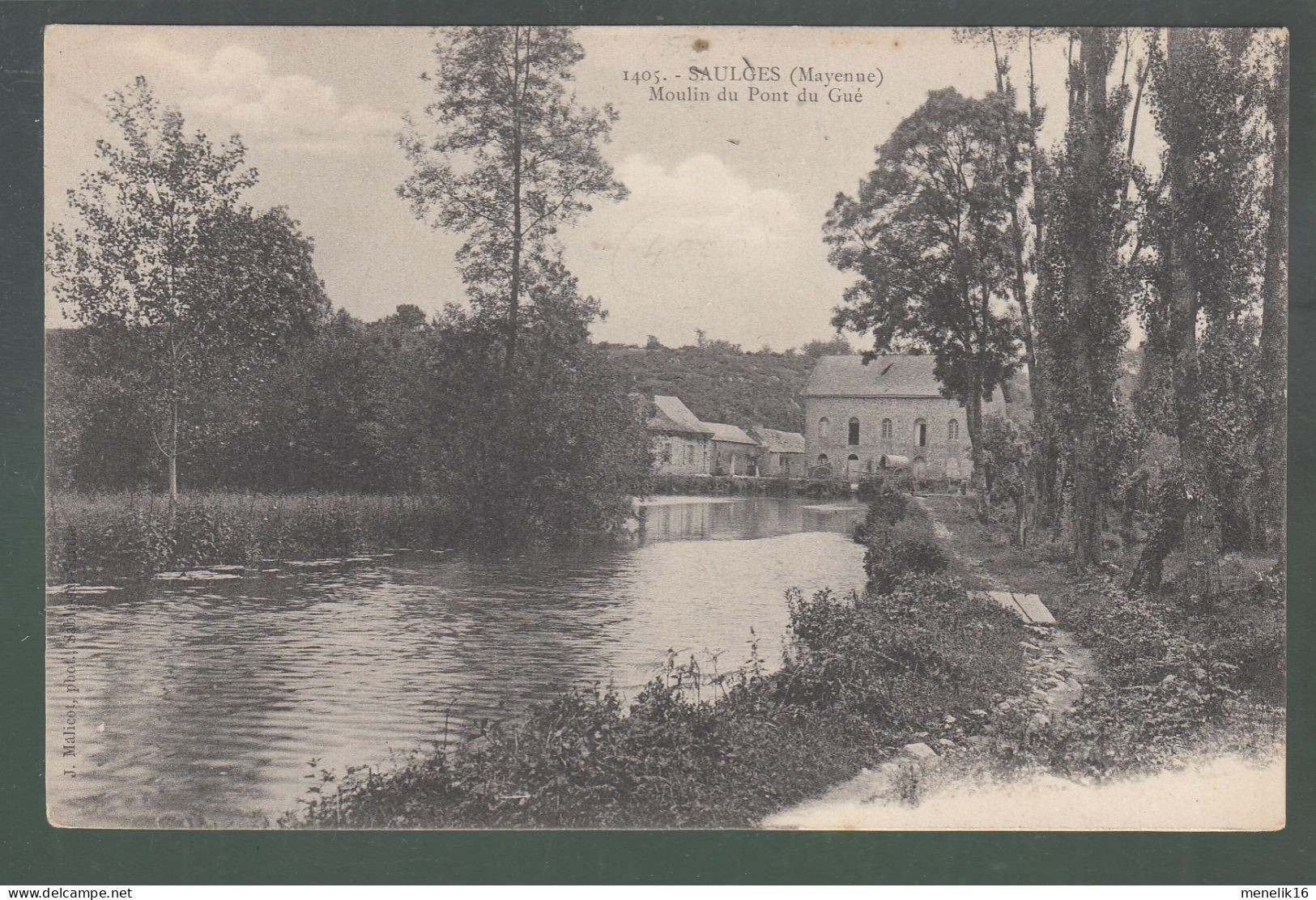 CP - 53 - Saulges - Moulin Du Pont-du-Gué - Autres & Non Classés