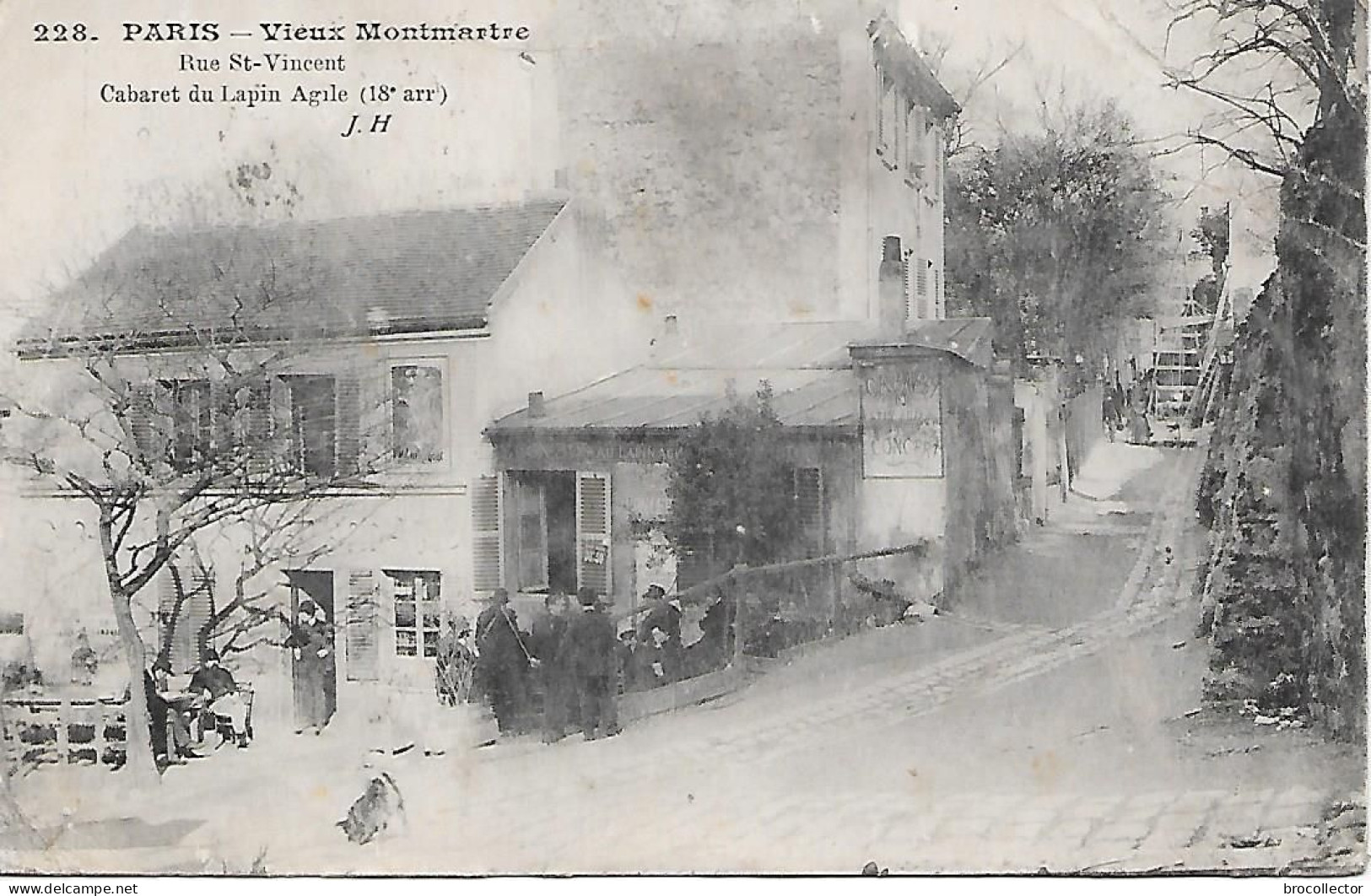 PARIS ( 18eme ) - Rue Saint Vincent - Cabaret Du Lapin Agile - Arrondissement: 18