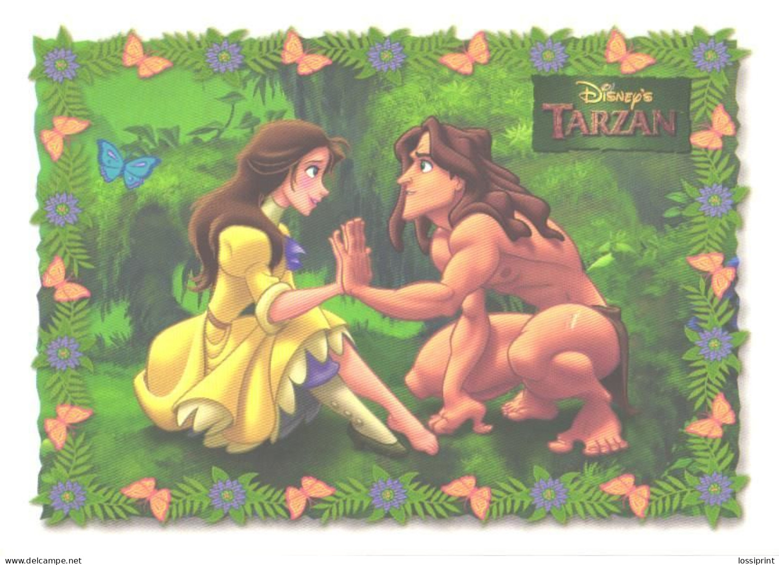 Disney, Tarzan With Lady - Sonstige & Ohne Zuordnung