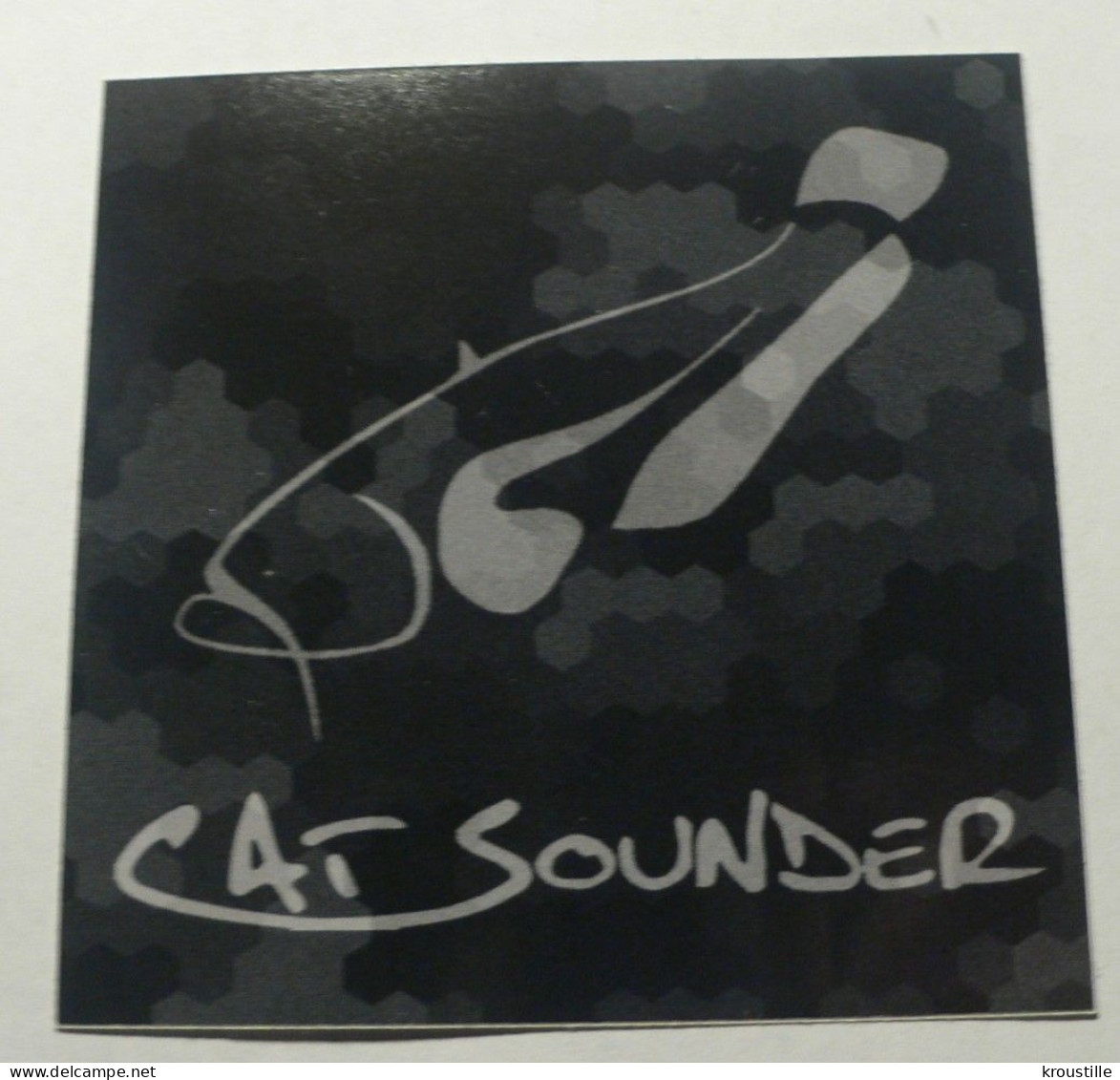 THEME PECHE : AUTOCOLLANT CAT SOUNDER - Aufkleber