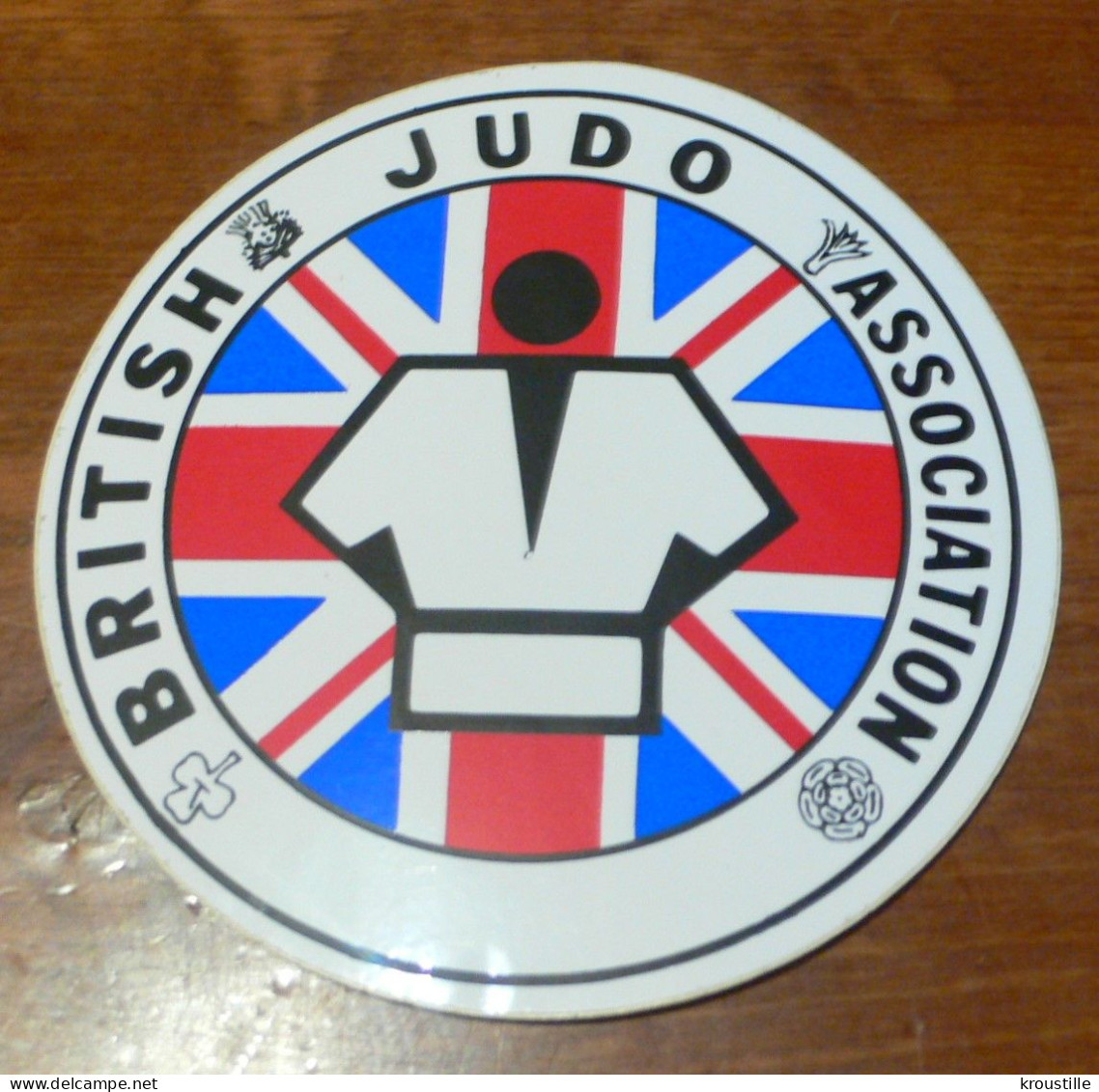 AUTOCOLLANT BRITISH JUDO ASSOCIATION - Autocollants