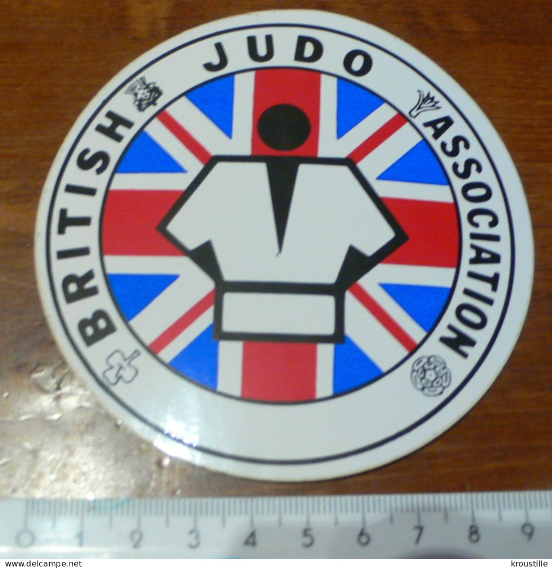 AUTOCOLLANT BRITISH JUDO ASSOCIATION - Adesivi