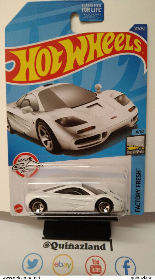 Hot Wheels Exclusive Best Buy McLaren F1 2022-107 (NP09) - HotWheels