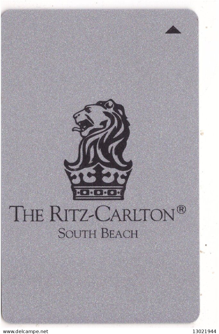 STATI UNITI  KEY HOTEL  The Ritz-Carlton South Beach - Hotel Keycards