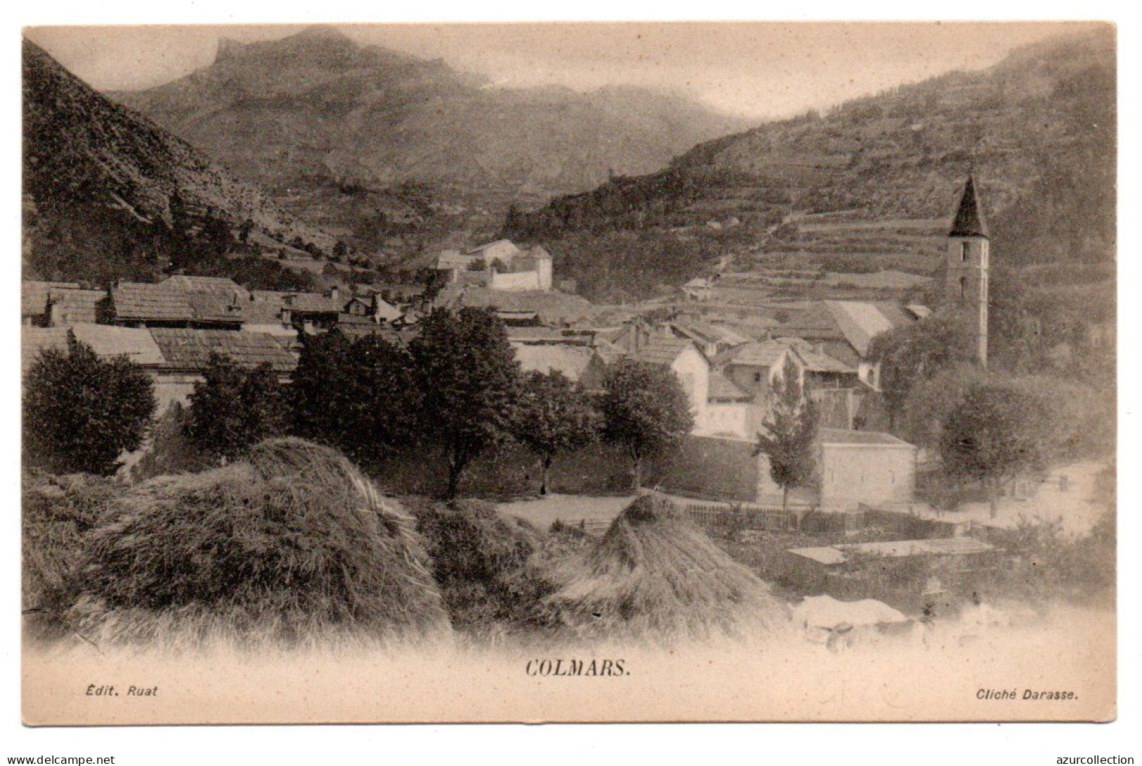 Colmars. Vue Générale - Castellane