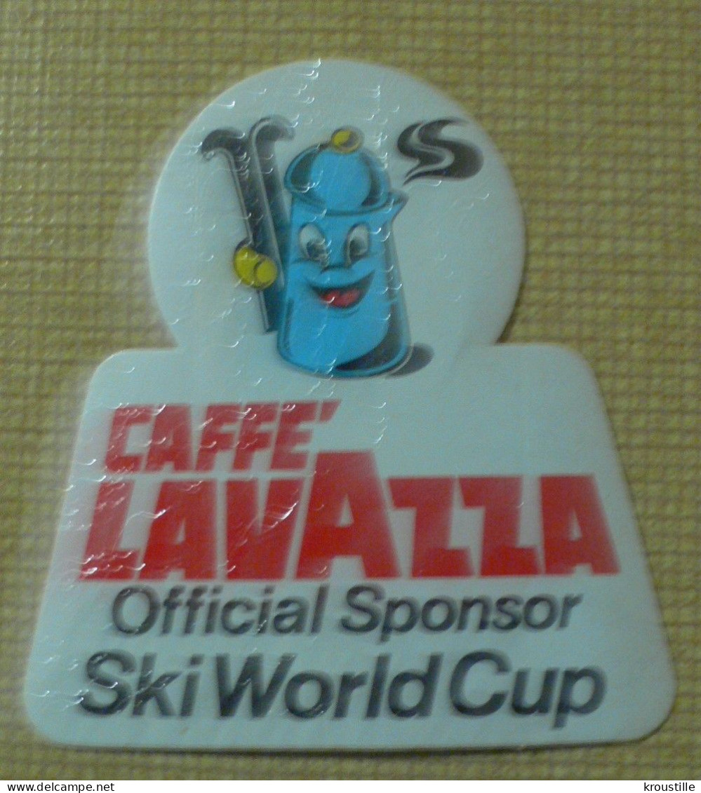 AUTOCOLLANT LAVAZA SKI WORLD CUP - Stickers