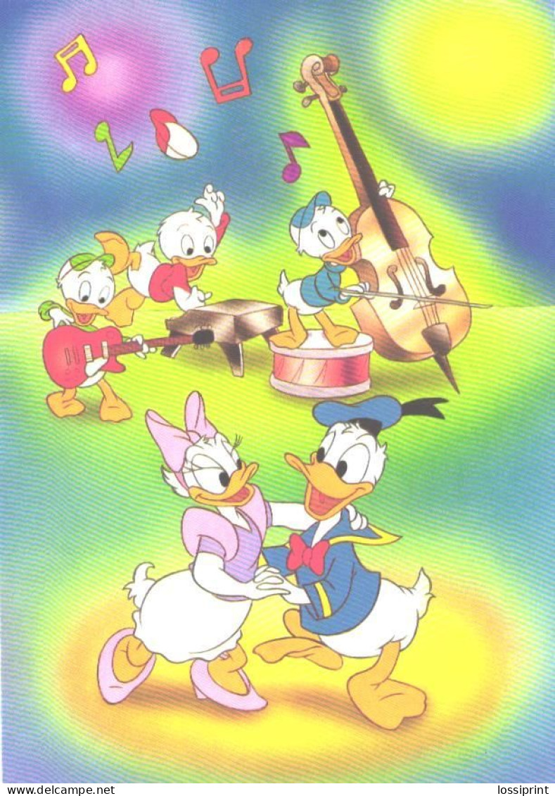 Disney, Dancing Donald And Daisy Duck, Orchestra, 1998 - Autres & Non Classés