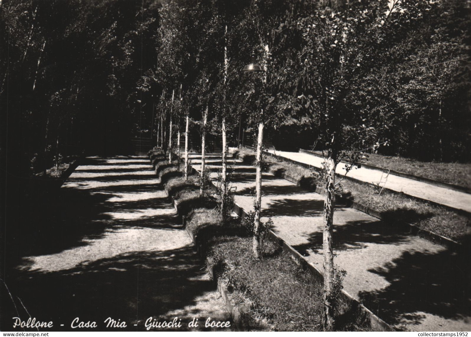 BOLLONE, BIELLA, PIEMONTE, PARK, ITALY, POSTCARD - Biella