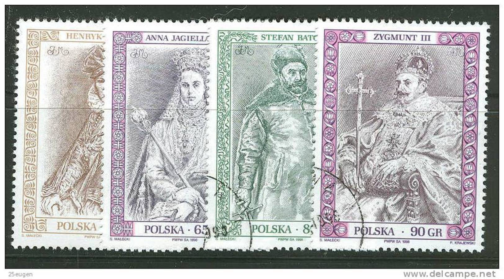 POLAND 1998 MICHEL No: 3702-3705 USED - Used Stamps